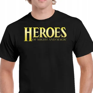 P039 KOSZULKA HEROES 3 HEROES III OF MIGHT AND MAGIC GRA CZARNA XL - Koszulki męskie - miniaturka - grafika 1