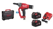 Nitownice - Milwaukee M18 ONEFLT-502X akumulatorowa nitownica 18V 2x5,0Ah Li-Ion 4,8-6,4 mm w walizce 4933478638 - miniaturka - grafika 1