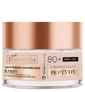 Bielenda Ujędrniające Peptydy Ujędrniająco-rewitalizujący krem przeciwzmarszczkowy 80+ dzień/noc 50m - Kremy do twarzy - miniaturka - grafika 1