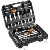 Zestawy narzędziowe - Zestaw kluczy nasadowych NEO TOOLS 10-215 (115 elementów) - miniaturka - grafika 1