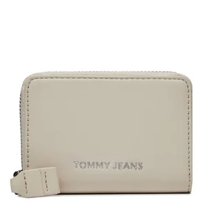 Mały Portfel Damski Tommy Jeans Tjw Ess Must Small Za AW0AW15833 Beżowy - Portfele - miniaturka - grafika 1