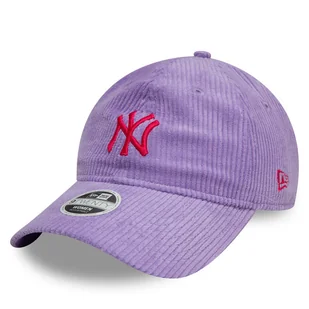 Czapka z daszkiem New Era New York Yankees Cord 9Twenty 60595365 Fioletowy - Czapki damskie - miniaturka - grafika 1