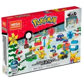 Klocki - Klocki konstrukcyjne MEGA Pokémon Kalendarz świąteczny GYG99 - miniaturka - grafika 1