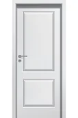 Drzwi wewnętrzne - Pol-Skone Dzwi Wewnętrzne Pełne Kingstone V02 Fornirowane Biały - miniaturka - grafika 1
