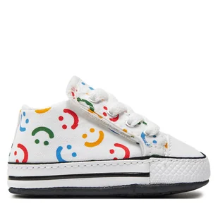 Tenisówki Converse Chuck Taylor All Star Cribster Easy On Doodles A06353C Biały - Buty dla chłopców - miniaturka - grafika 1