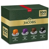 Kawa w kapsułkach i saszetkach - Kapsułki Jacobs mix kawa w kapsułkach do Nespresso(r)* 80+20 Gratis! - miniaturka - grafika 1