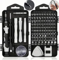 Śrubokręty - ZESTAW ŚRUBOKRĘTÓW PRECYZYJNYCH UNIWERSALNE WKRĘTAKI TORX BITY ETUI 115el - miniaturka - grafika 1