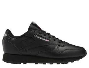 Buty damskie Reebok Classic Leather Czarne (GY0960) - Moda i Uroda OUTLET - miniaturka - grafika 1