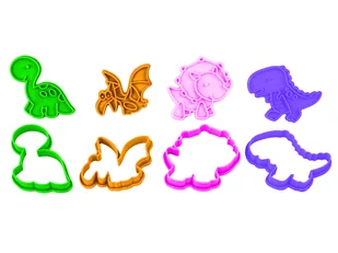 Kreatywny zestaw z masą plastyczną, ciastolina WYKLUWAJĄCY SIĘ DINOZAUR - Masy plastyczne - miniaturka - grafika 13