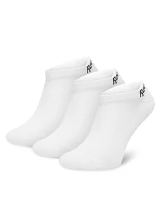 Reebok Zestaw 3 par niskich skarpet unisex R0356-SS24 (3-pack) Biały - Skarpetki damskie - miniaturka - grafika 1
