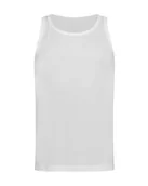 Koszulki męskie - Koszulka bez rękawów bokserka Stedman Active Sports Top ST8010 White XXL - miniaturka - grafika 1