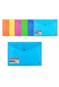 Teczki i skoroszyty - Teczka kopertowa A4 na zatrzask MIX - miniaturka - grafika 1
