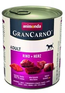 Mokra karma dla psów - ANIMONDA Grancarno Adult Dog Wołowina i serca 800g - miniaturka - grafika 1