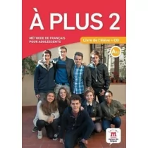 zbiorowa Praca A Plus 2 podręcznik A2.1 + CD LEKTORKLETT - Książki do nauki języka francuskiego - miniaturka - grafika 1