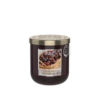 Świece - HEART & HOME świeca zapachowa z naturalnego wosku sojowego do domu, mała słoik z czarnej wiśni dla smakoszy, czas palenia 30 godzin, prezent, dekoracja i zapach do domu - miniaturka - grafika 1