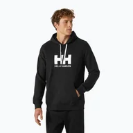 Bluzy męskie - Bluza męska Helly Hansen HH Logo Hoodie black - miniaturka - grafika 1