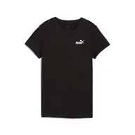 Koszulki męskie - ESS mała koszulka z logo nr 1 PUMA czarna - miniaturka - grafika 1