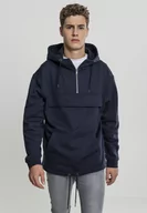 Bluzy męskie - bluza SWEAT PULL OVER HOODY navy, kangurka z kapturem-XXL - miniaturka - grafika 1