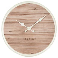 Zegary - Nextime Zegar ścienny Plank, beżowy, 50 cm (Nex015543) - miniaturka - grafika 1