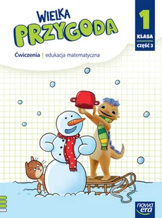 Wielka Przygoda NEON. Klasa 1. Część 3. Ćwiczenia. Edukacja matematyczna - Podręczniki dla szkół podstawowych - miniaturka - grafika 1