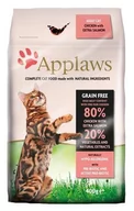 Sucha karma dla kotów - Applaws Adult Chicken&Salmon 0,4 kg - miniaturka - grafika 1