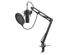 Genesis Mikrofon Radium 300 XLR Statyw popfiltr NGM-1695 NGM-1695 - Mikrofony komputerowe - miniaturka - grafika 2