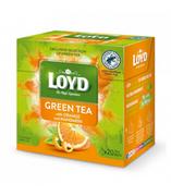 Herbata - Loyd Tea Herbata Green And White tea with Orange And Mandarine 20x1.7 g - miniaturka - grafika 1