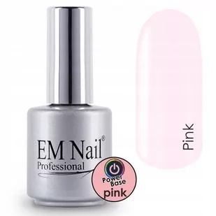 Em Nail Baza Hybrydowa Power Base Pink Uv/led 15ml - Lakiery hybrydowe - miniaturka - grafika 1