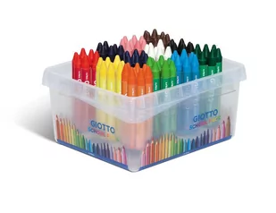 Kredki okrągłe woskowe SCHOOLPACK 144sztuki Giotto - Kredki, ołówki, pastele i pisaki - miniaturka - grafika 1