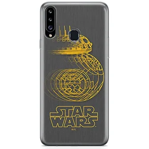 Etui BB 8 007 Star Wars Nadruk pełny Szary Producent: Samsung, Model: A20S - Etui i futerały do telefonów - miniaturka - grafika 1