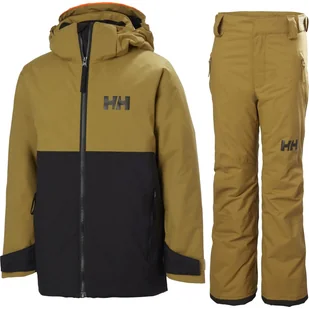 Helly Hansen Traverse/Legendary, Zestaw narciarski junior, czarny/lynx - Pozostała odzież narciarska - miniaturka - grafika 1