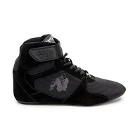 Koszulki i topy damskie - Gorilla Wear Perry High Tops Pro – czarne/czarne – buty do kulturystyki i fitnessu dla kobiet i mężczyzn, czarny, 41 EU - miniaturka - grafika 1