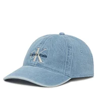 Czapki męskie - Czapka z daszkiem Calvin Klein Jeans LV04G5007G Niebieski - miniaturka - grafika 1