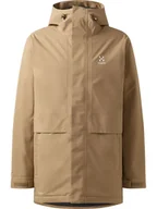 Kurtki męskie - Haglöfs Parka funkcyjna "Salix Proof Mimic II" w kolorze karmelowym - miniaturka - grafika 1