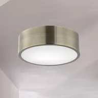 Lampy sufitowe - Lampa sufitowa Kimban z metalu, Ø 26 cm, patyna - miniaturka - grafika 1