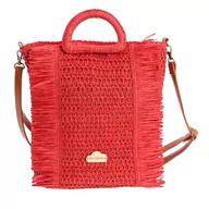 Torebki damskie - Don Algodon - Damska torba na ramię - Torba plażowa damska - Torebka damska na lato - Torba z rafii - Torba plażowa damska - Wiklinowa torebka damska ręcznie robiona idealna na plażę, kaskada, - miniaturka - grafika 1