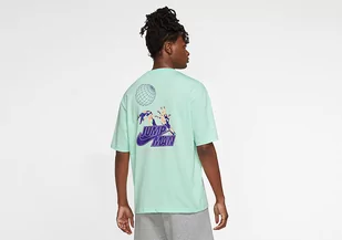 Nike Air Jordan Jumpman Statement 85 Crew Tee Mint Foam - Koszulki męskie - miniaturka - grafika 1
