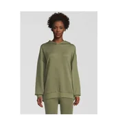 Bluzy damskie - Bluza damska z kapturem długa Fila FAW0215-60012 S Zielona (4064556296764). Bluzy z kapturem damskie - miniaturka - grafika 1