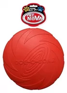 Zabawki dla psów - Frisbee PET NOVA Rub Disc Red dysk gumowy 22cm PET NOVA - miniaturka - grafika 1