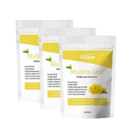 Herbata - Organiczne torebki herbaty z liści dziewanny, ziołowa herbata oczyszczająca płuca, łagodząca kaszel i oddychanie dla mężczyzn i kobiet 60pcs - miniaturka - grafika 1