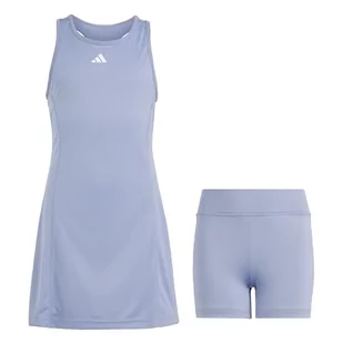 adidas Dziewczęca sukienka tenisowa, klub, 13-14 lat, Czarny, 13-14 lat - Sukienki - miniaturka - grafika 1