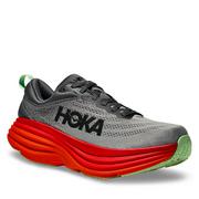 Buty sportowe męskie - Buty Hoka Bondi 8 1123202 Castlerock / Flame CFLM - miniaturka - grafika 1