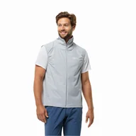 Kamizelki męskie - Męska kamizelka Jack Wolfskin PRELIGHT VEST M cool grey - S - miniaturka - grafika 1