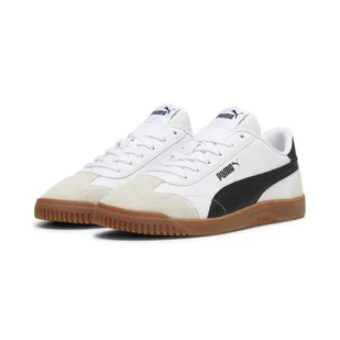 Sneakersy PUMA Club 5v5 PUMA White Black Vapor Gray - Buty trekkingowe męskie - miniaturka - grafika 1