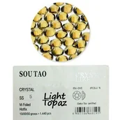 Ozdoby do paznokci - Cyrkonie do paznokci szklane SS5 Smoked Topaz 1440 szt paczka - miniaturka - grafika 1