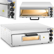 Piece, kotły  i płyty grzejne gastronomiczne - Royal Catering Piec do pizzy - jednokomorowy - pizza 60 cm RCPO-2000-60-1 RCPO-2000-60-1 - miniaturka - grafika 1