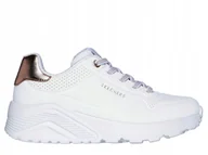 Buty trekkingowe dziecięce - Tenisówki Skechers Model Uno Lite-metallic Mo Kolor Biały - miniaturka - grafika 1