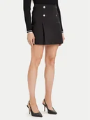 Spódnice - Morgan Spódnica mini 252-JPALE Czarny Slim Fit - miniaturka - grafika 1