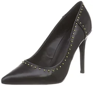 Czółenka - ALDO Damskie czółenka Eldorienne, czarny - Czarny Black Synthetic 96-36 EU - miniaturka - grafika 1