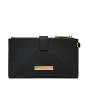 Portfele - Duży Portfel Damski Aldo Rorbag 13933892 Czarny - miniaturka - grafika 1